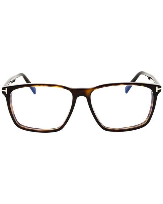 Tom Ford Brown 56Mm Optical Frames for men