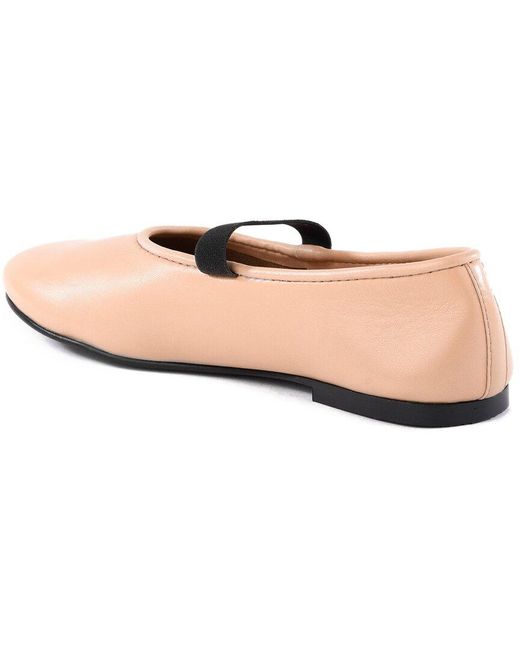 Seychelles Pink Jude Leather Flat