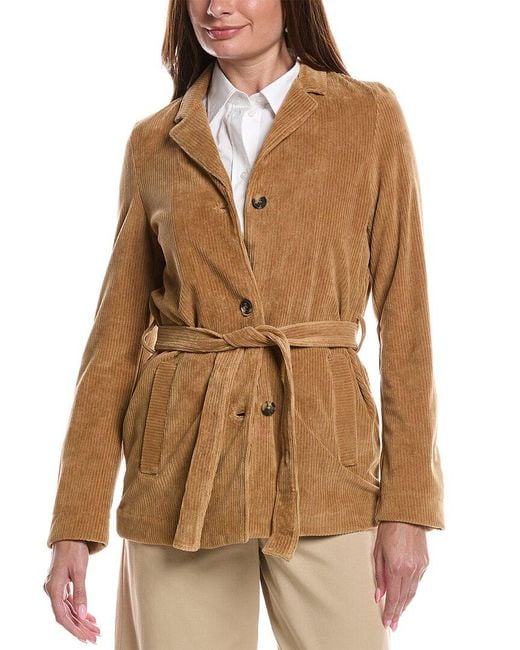 Max Mara Brown Labile Corduroy Jacket