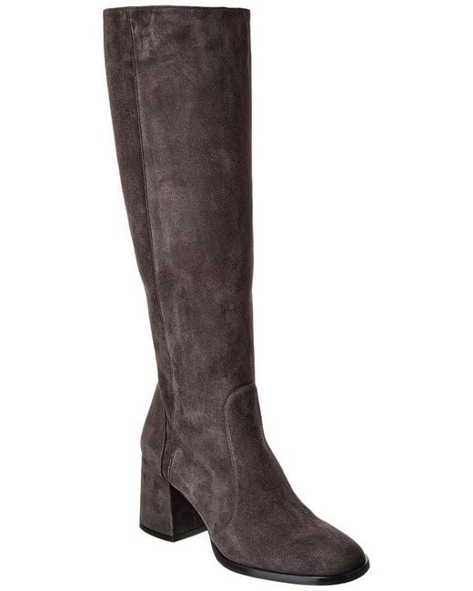 Stuart Weitzman Brown Nola Suede Knee-High Boot
