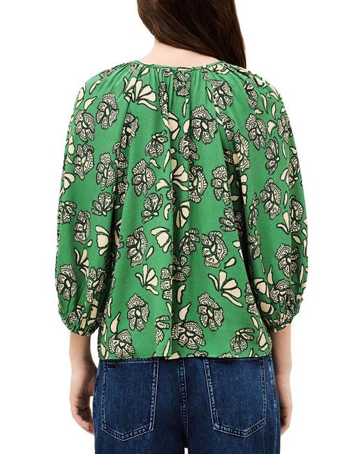Ba&sh Green Aura Blouse