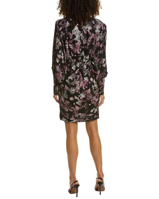 IRO Black Satinka Mini Dress