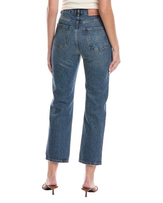 Ba&sh Blue Melz Straight Leg Jean