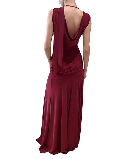 LEBRIN ATELIER Red Maxi Dress