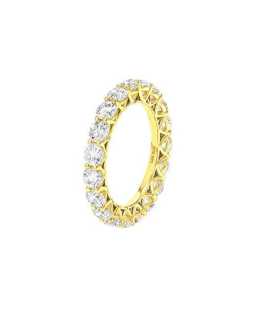 Amairah White 14K.00 Ct. Tw. Lab-Grown Diamond Eternity Ring