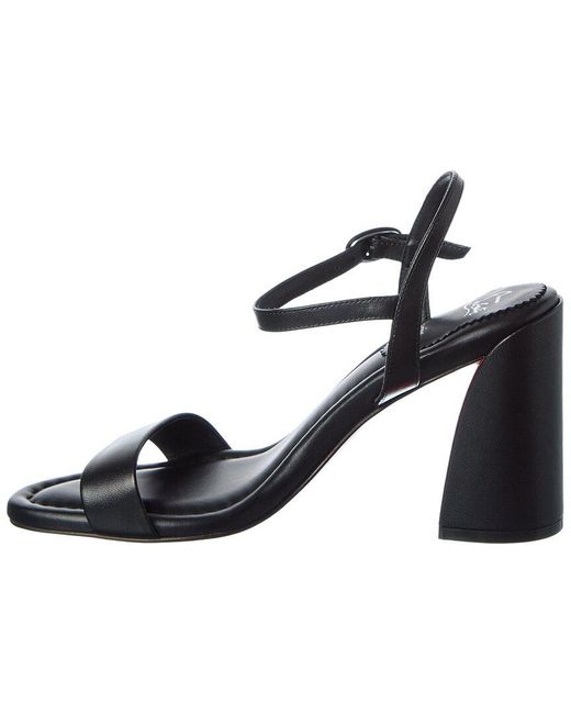 Christian Louboutin Black Jane 85 Leather Sandal
