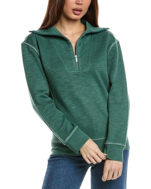 Tommy Bahama Green Tobago Bay 1/2-Zip Pullover