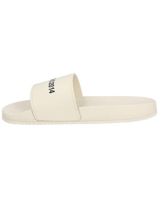 Axel Arigato White Pool Slipper