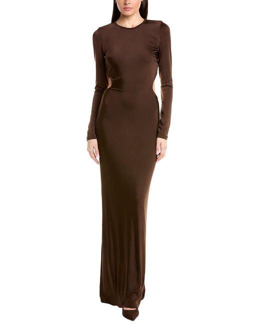 Et Ochs Brown Reagan Gown