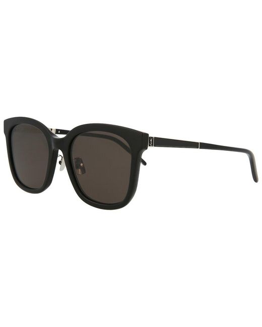 Saint Laurent Black Slm77k 54mm Sunglasses