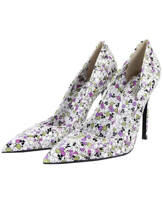 Bottega Veneta Metallic Leather Pump