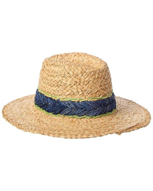 J.McLaughlin Brown Banni Raffia Hat