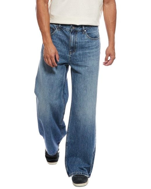 Helmut Lang Blue Drop Straight Jean for men