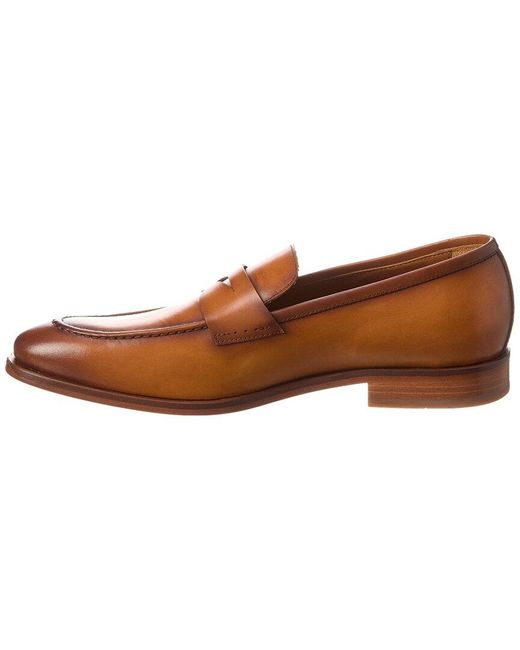 Antonio Maurizi Brown Leather Loafer for men