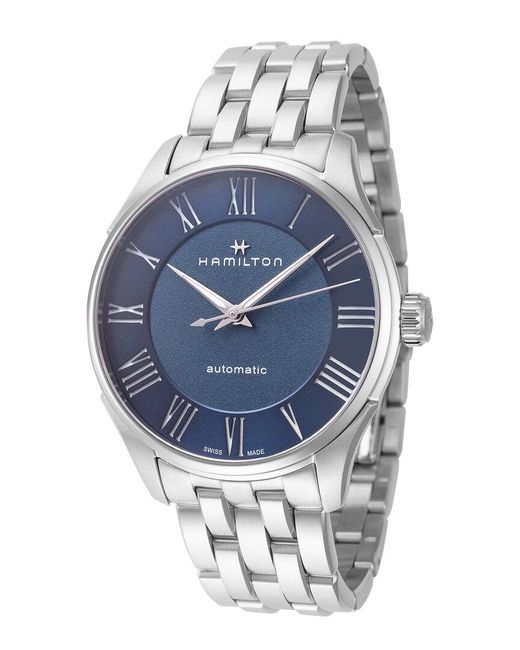 Hamilton Blue Jazzmaster Watch for men