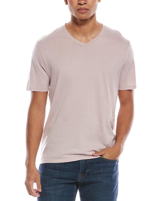 Vince Gray V-Neck T-Shirt for men