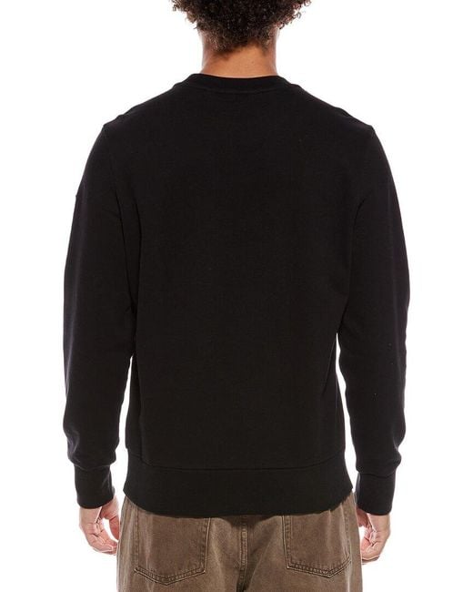 Moncler Black Crewneck Sweatshirt for men