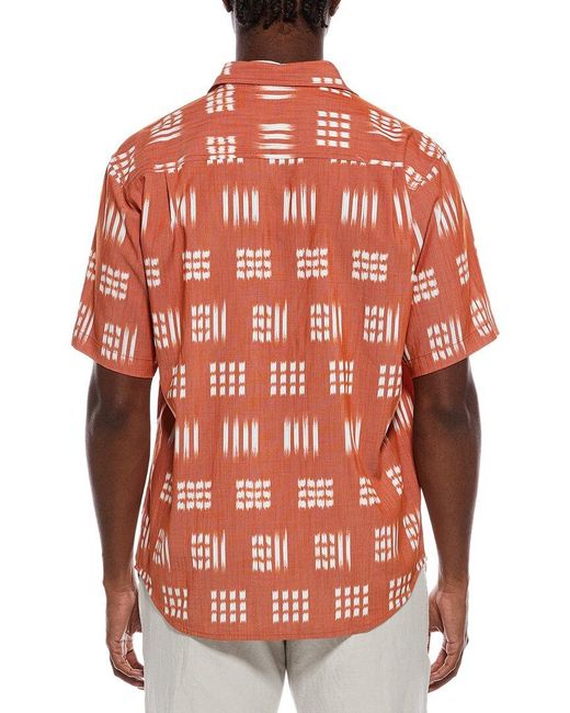 Tommy Bahama Red Coastal Ease Aqua Kay Shirt for men
