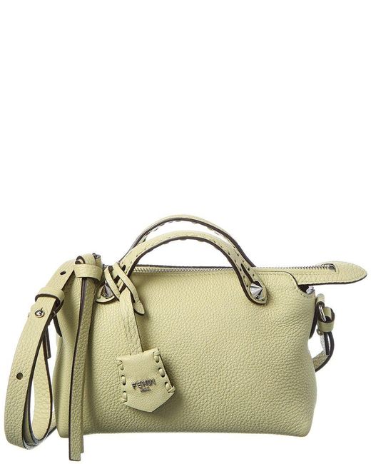 Fendi Natural By The Way Selleria Mini Leather Satchel