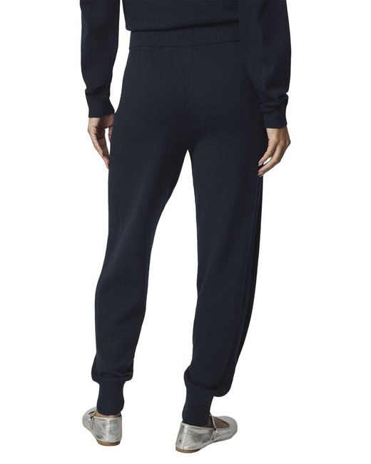 Splendid Blue Phoebe Silk-blend Sweater Jogger