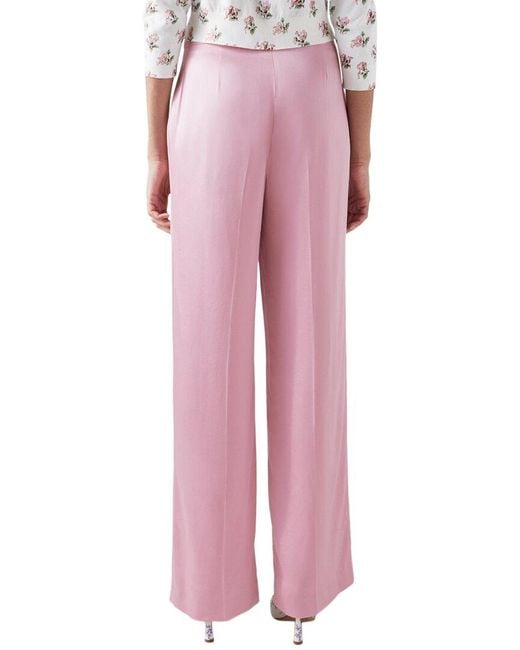 L.K.Bennett Pink Rose Trouser