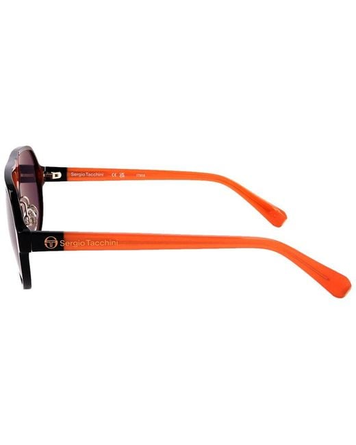 Sergio Tacchini Red St5018 57mm Sunglasses for men