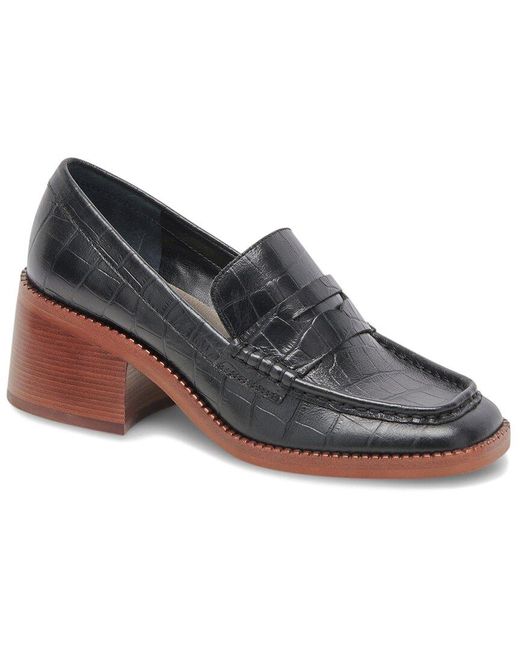 Dolce Vita Gray Talie Leather Loafer
