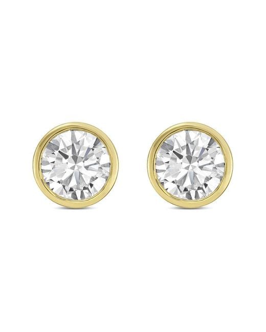 Diana M Metallic Diana M. 14K 12.00 Ct. Tw. Lab-Grown Diamond Stud Earrings