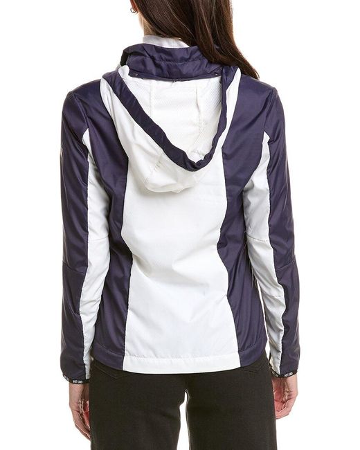 Post Card White Light Rain Jacket