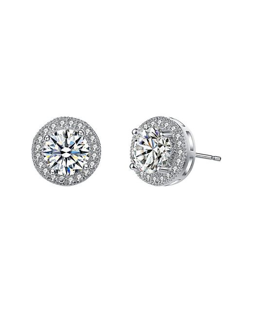 Genevive Jewelry White Rachel Glauber Earrings
