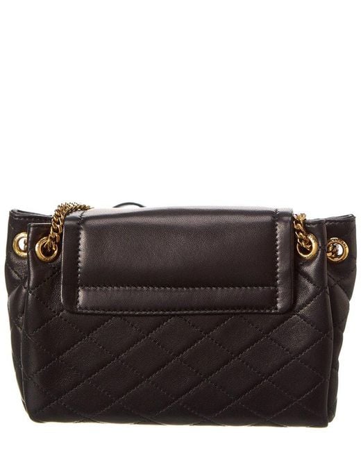 Saint Laurent Black Nolita Mini Leather Shoulder Bag