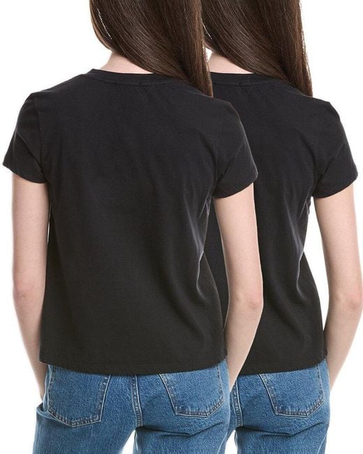 James Perse Black 2Pk Little Boy T-Shirt
