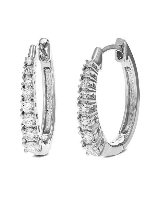 Amairah Metallic 14K 0.50 Ct. Tw. Lab-Grown Diamond Earrings