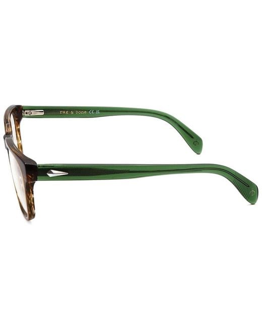Rag & Bone Green 55Mm Optical Frames