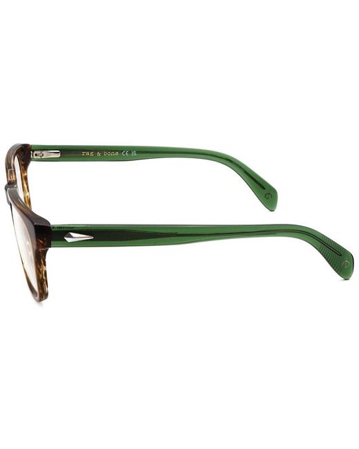 Rag & Bone Green 55Mm Optical Frames