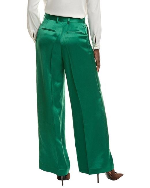 Officine Generale Green Officine Generale Rosa Solid Pant
