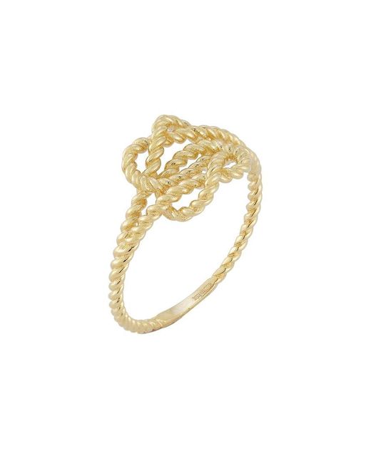 Ember Fine Jewelry Metallic 14k Double Knot Ring