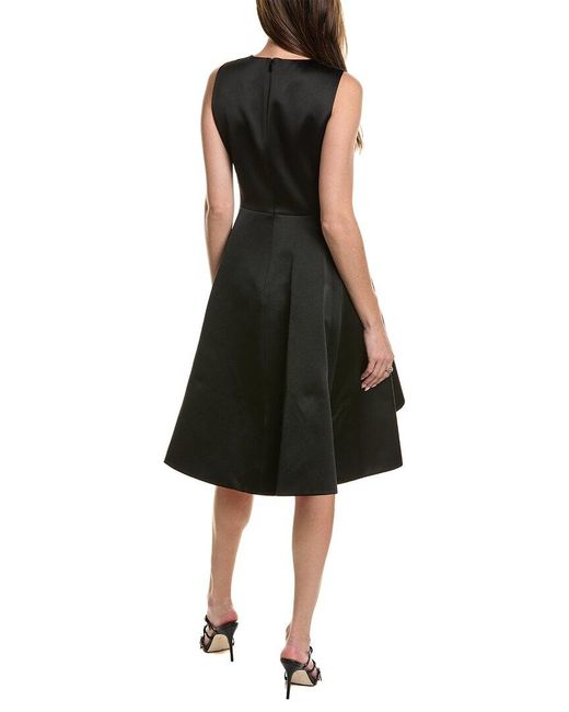 Lafayette 148 New York Black Fit-and-flare Dress