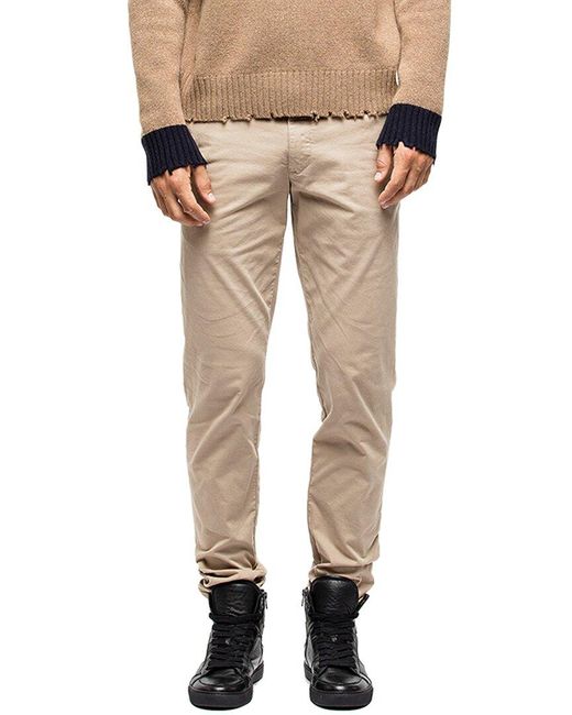 Zadig & Voltaire Patrick Chino Pant in Natural for Men | Lyst