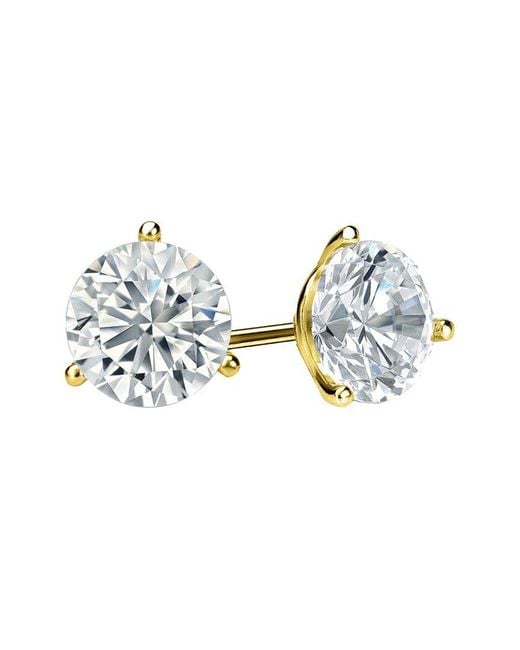 Diana M Multicolor Fine Jewelry 14k 3.00 Ct. Tw. Diamond Studs