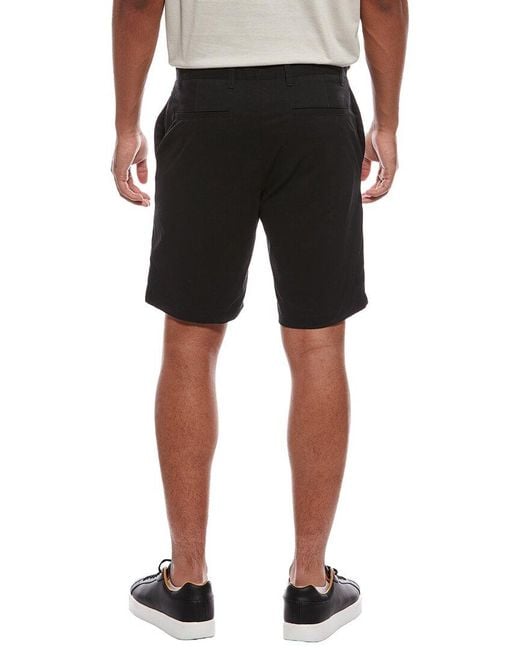 Theory Black Zaine Atlas Short for men