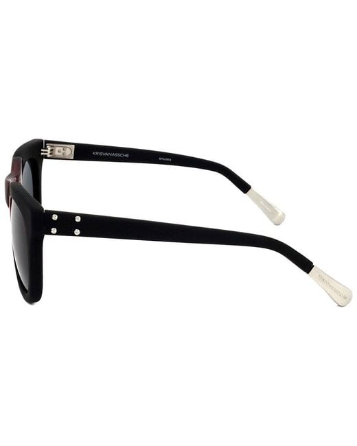 Linda Farrow Black Kva38L 51Mm Sunglasses
