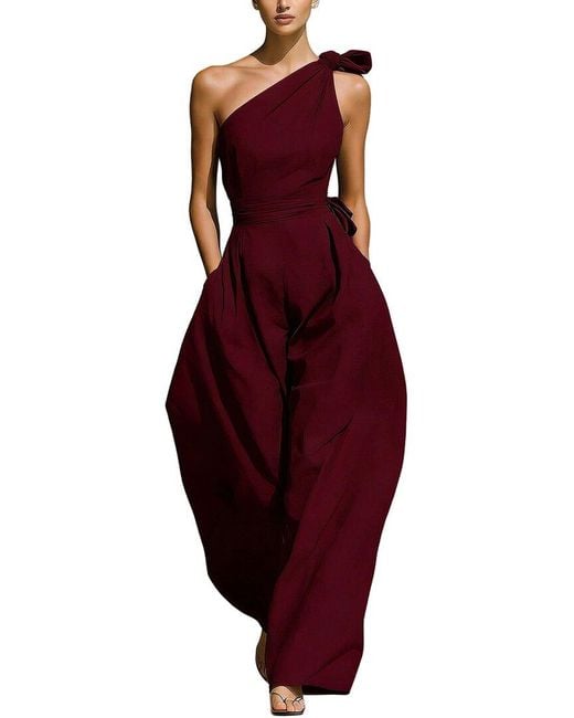 Vincent Red Jumpsuit