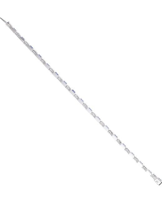 Gregg Ruth Metallic 14K 4.83 Ct. Tw. Diamond & Sapphire Bracelet