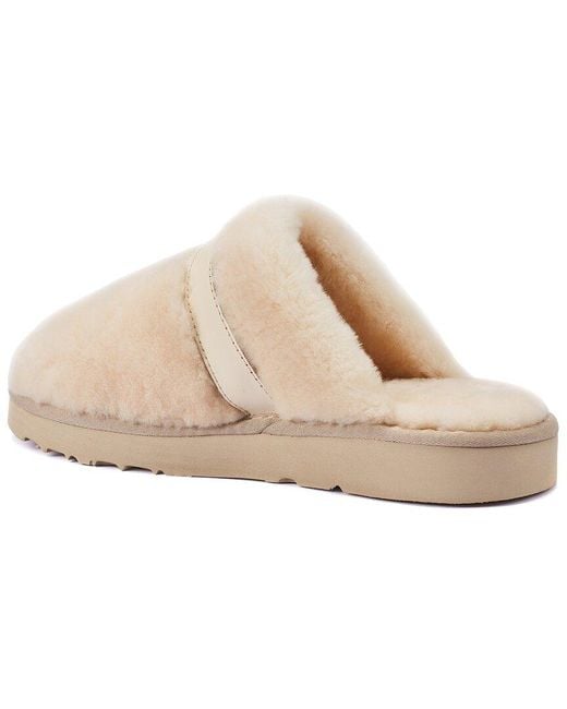 Australia Luxe Natural Grace Suede Slipper