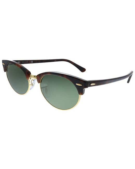 Ray-Ban Green Clubmaster 52mm Sunglasses