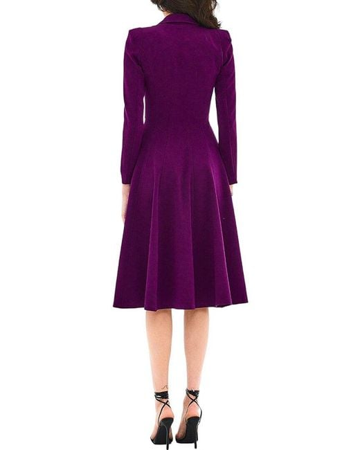 BGL Purple Midi Dress