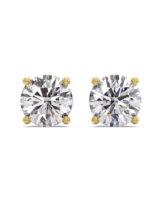 Lab Grown Diamonds White T'Illa 14K 1.00 Ct. Tw. Lab-Grown Diamond Earrings