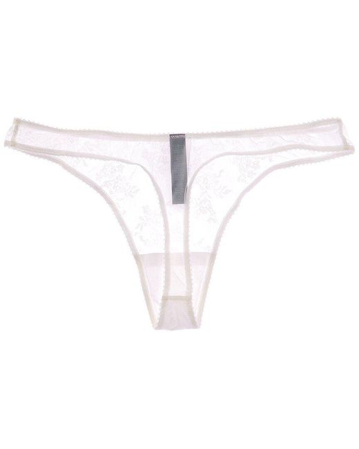 Journelle White Romy Thong