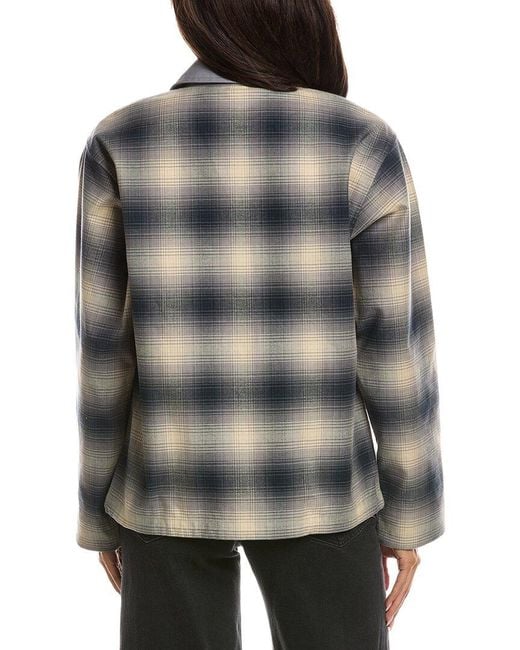 Rag & Bone Gray Carrie Reversible Jacket